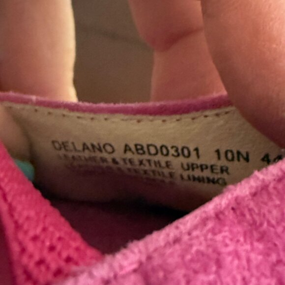 ABEO B.I.O Systems Delano Espadrille Wedge Suede Sandals in Fuchsia 10N - Picture 11 of 12